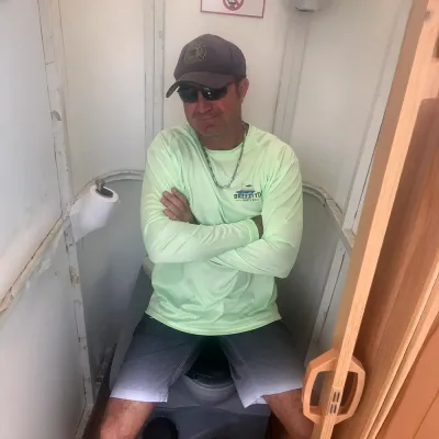 Private bathroom on board
